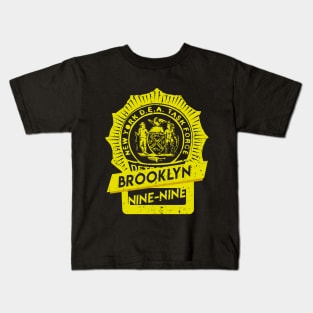 Brooklyn Nine-Nine. Police badge Kids T-Shirt